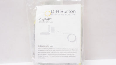 D.R. Burton OxyPAP Positive Airway Pressure Therapy Device